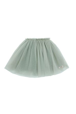 Gonna Pien verde menta metallizzato DONSJE KIDS | 403540000220